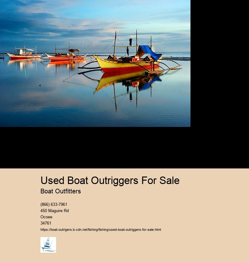 Used Boat Outriggers For Sale